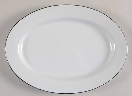 Sterling Affair 12" Oval Serving Platter