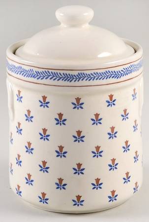 Country Field Medium Canister & Lid