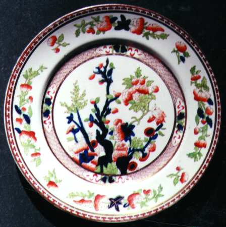 Indian Tree Multicolor Dinner Plate