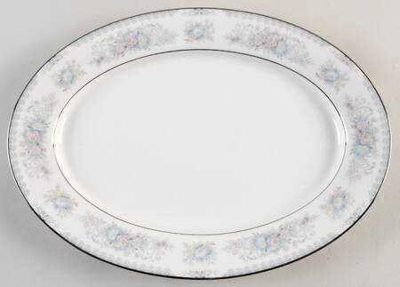 Amy (Japan) 14" Oval Serving Platter