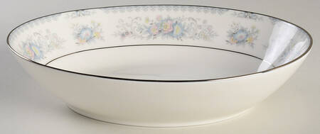 Amy (Japan) 10" Oval Vegetable Bowl