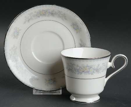 Amy (Japan) Footed Cup & Saucer Set