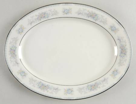 Amy (Japan) 12" Oval Serving Platter