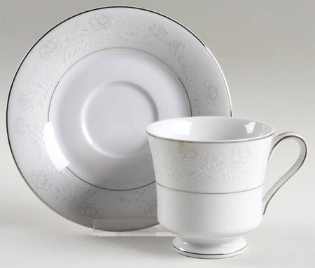 Caprice (Japan) Footed Cup & Saucer Set by Society (Japan)
