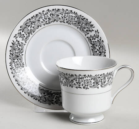 Elegance (Japan) Footed Cup & Saucer Set