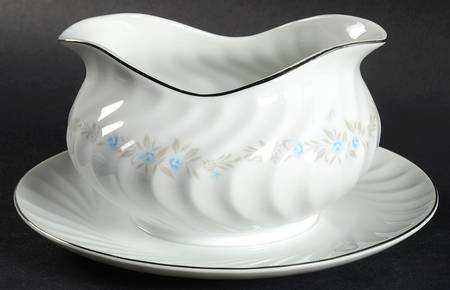 Spring Classic (Japan) Round Gravy Boat/Attached Underplate