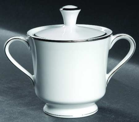 Wedding Ring Sugar Bowl & Lid