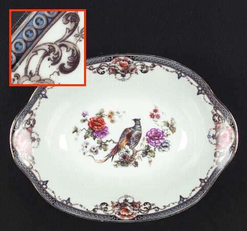 Pheasant 9" Oval Vegetable Bowl