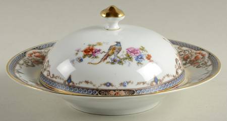 Pheasant Round Covered Butter