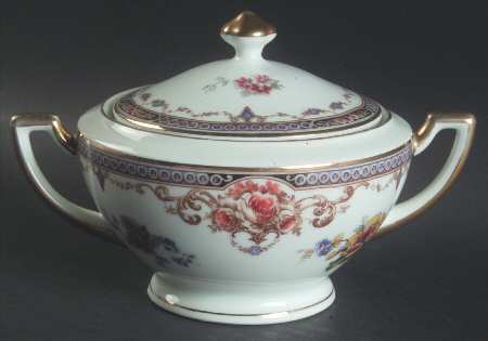 Pheasant Sugar Bowl & Lid