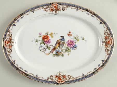 Pheasant 11" Oval Serving Platter