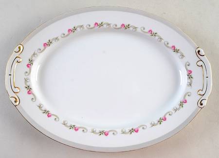 1831 12" Oval Serving Platter
