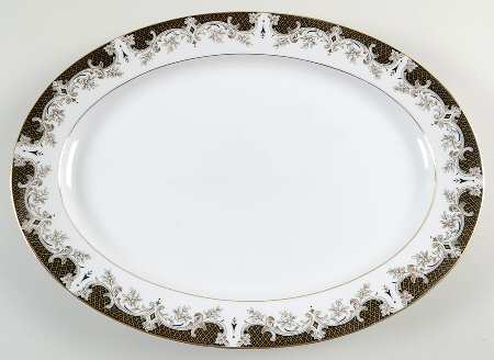 2477 16" Oval Serving Platter