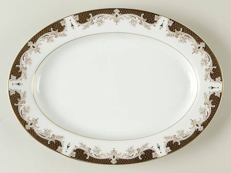 2477 12" Oval Serving Platter