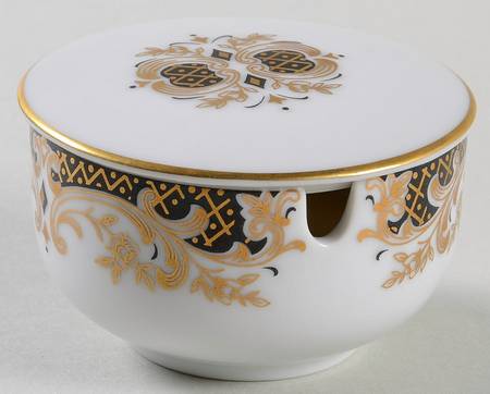 2477 Mustard Jar & Lid