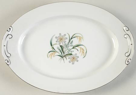 6027 12" Oval Serving Platter