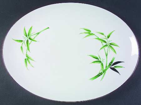 Bamboo 16" Oval Serving Platter