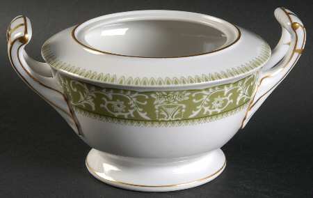 Bounty Green Sugar Bowl No Lid