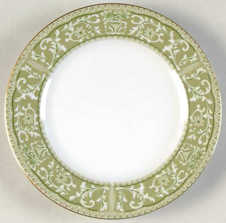 Bounty Green Bread & Butter Plate