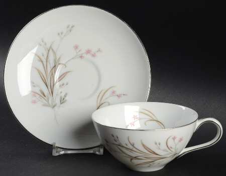 Capri Flat Cup & Saucer Set