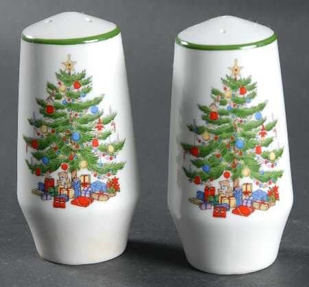 Christmas Tree Salt & Pepper Set