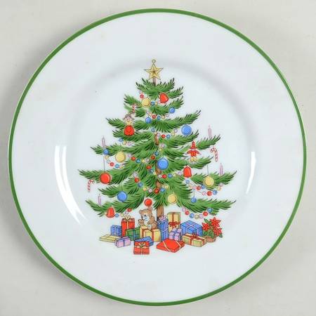 Christmas Tree Salad Plate
