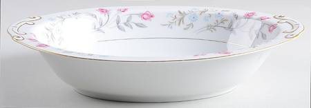 Flora 11" Oval Vegetable Bowl