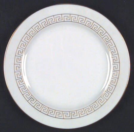 Golden Key Salad Plate