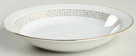 Golden Key Rim Soup Bowl