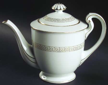 Golden Key Teapot & Lid