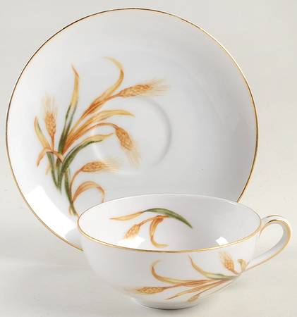 Flat Cup & Saucer Set