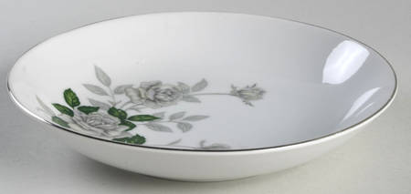 Gray Pearl (Platinum Trim) Coupe Soup Bowl