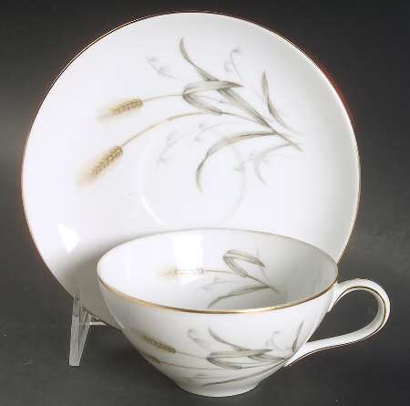 Flat Cup & Saucer Set