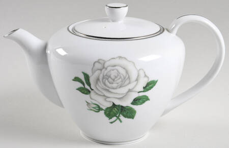 Misty Rose Teapot & Lid