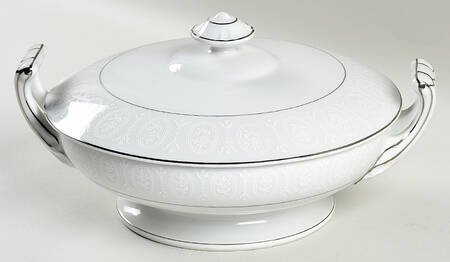 Moderne Round Covered Vegetable