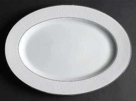 Moderne 14" Oval Serving Platter