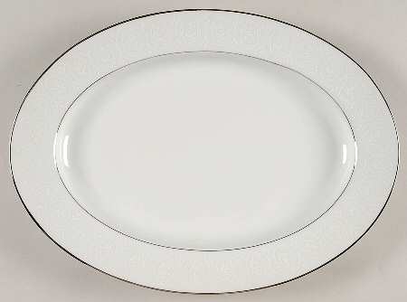 Moderne 12" Oval Serving Platter