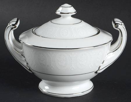 Moderne Sugar Bowl & Lid