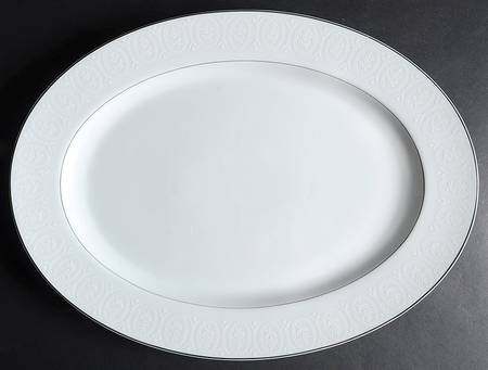Moderne 16" Oval Serving Platter