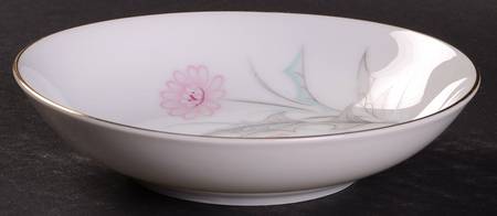 Pink Thistle Fruit/Dessert (Sauce) Bowl