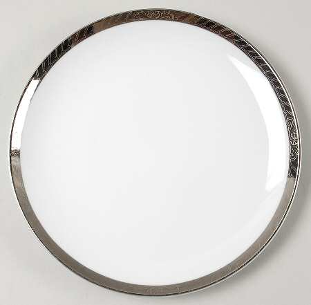 Platinum Salad Plate