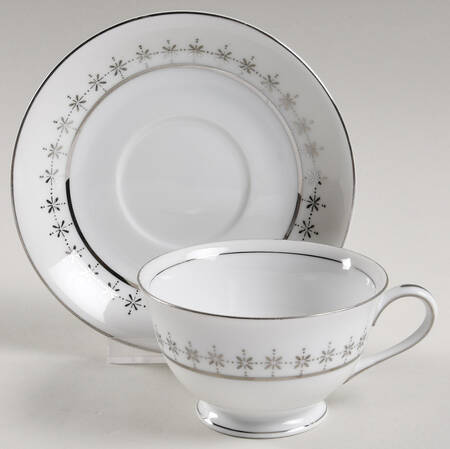 Princess Footed Cup & Saucer Set