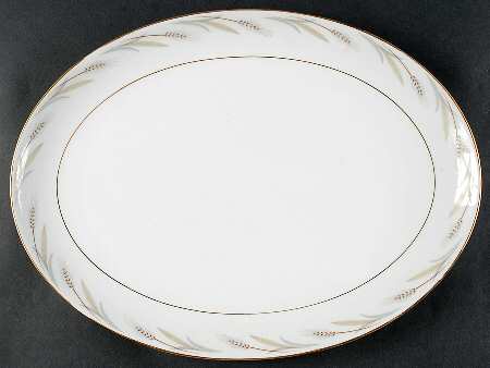 Royal Wheat 16" Oval Serving Platter