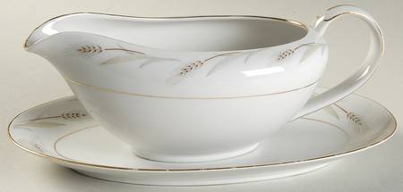 Royal Wheat Gravy Boat & Underplate