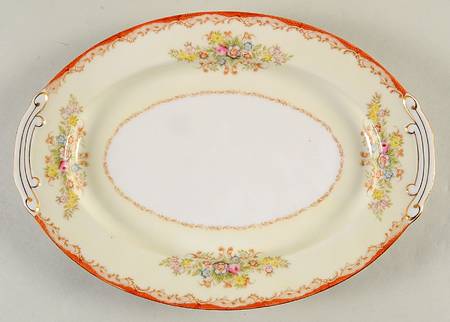 SON26 12" Oval Serving Platter