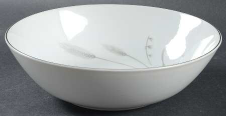 Spring Wheat 9" Round Vegetable Bowl
