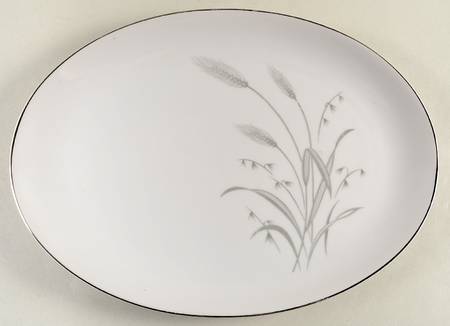 Spring Wheat 12" Oval Serving Platter