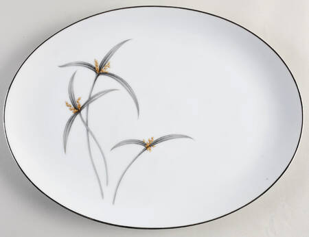 Wheat Leaf 14" Oval Serving Platter