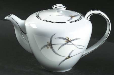 Wheat Leaf Teapot & Lid