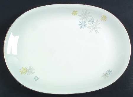 Meadow Song 14" Oval Serving Platter